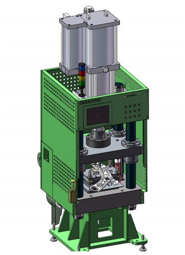 100T三點(diǎn)壓鉚機(jī) 100T三點(diǎn)壓鉚機(jī)